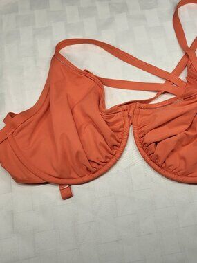 SKYE Women's Bikini Top in Calypso  - Size F - NWT